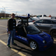 Autozam with a me for scale.